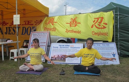 Image for article Polonia: Presentazione del Falun Gong al Festival di Woodstock 