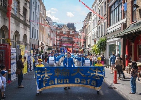 Image for article ​Londra, Regno Unito: “Sostengo il Falun Gong!”