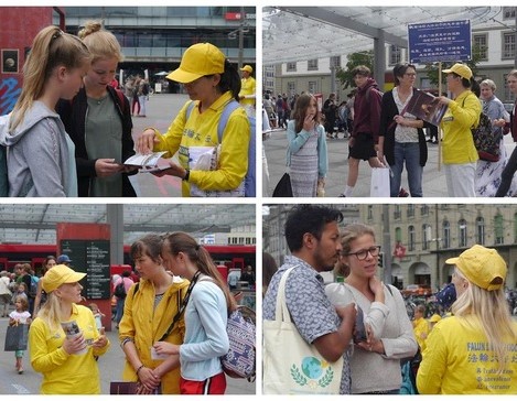 Image for article ​Svizzera, Grecia e Guadalupa: Aumentare la consapevolezza pubblica sulla persecuzione del Falun Gong