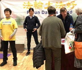 Image for article Il Falun Gong presentato al Health Expo di Odense, in Danimarca