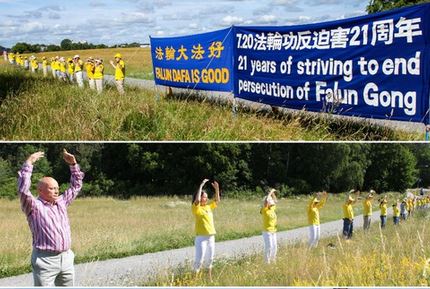 Image for article Svezia: Politici e il pubblico condannano la persecuzione del PCC contro il Falun Gong