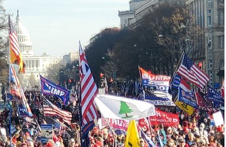 Image for article Washington DC: Centinaia di migliaia di persone radunate per sostenere Trump e pregare per l’America 