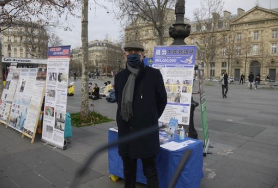 Image for article «Il PCC ha distrutto lo spirito della Cina» - I parigini condannano il PCC e chiedono la sua fine