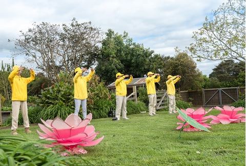 Image for article Auckland, Nuova Zelanda: La Falun Dafa particolarmente apprezzata ai giardini botanici