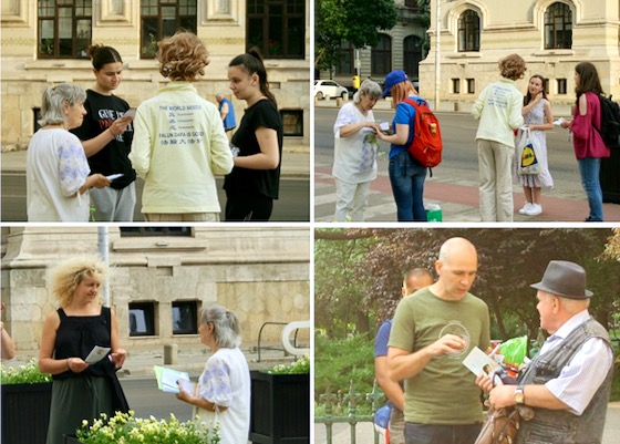 Image for article Bucarest, Romania: I giovani esprimono la speranza che Verità, Compassione e Tolleranza possano ripristinare la bontà della società