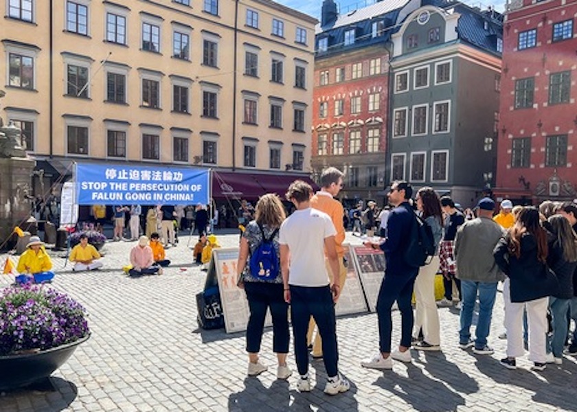 Image for article Professore cinese a Stoccolma: Ammiro la Falun Dafa dal profondo del mio cuore!
