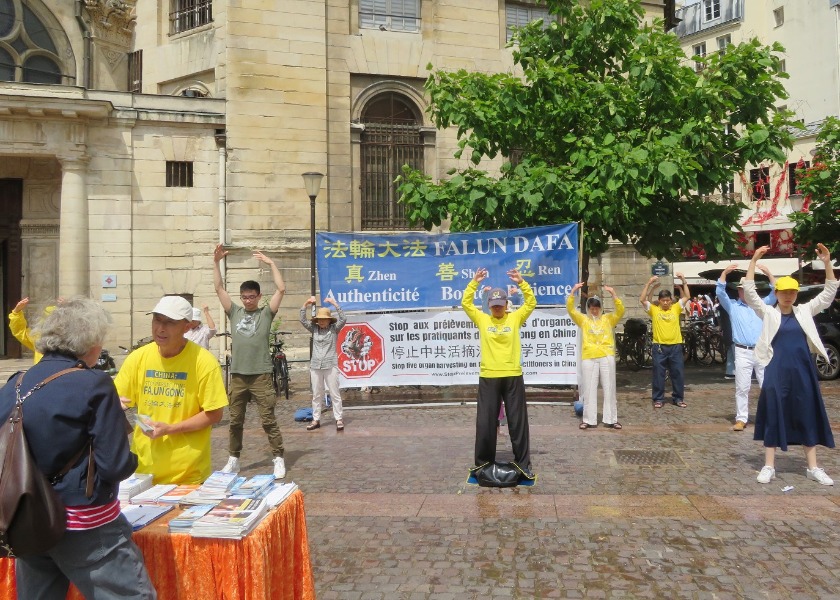 Image for article Studente universitario a Parigi: Grazie per averci fatto conoscere la Falun Dafa