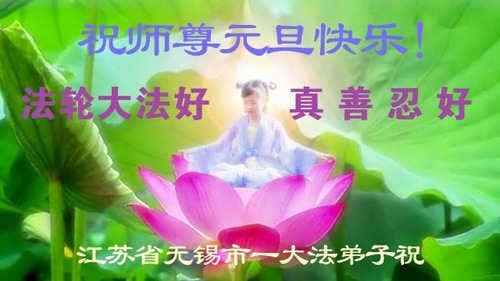 Image for article I praticanti della Falun Dafa della Provincia del Jiangsu augurano con rispetto al Maestro Li Hongzhi un felice anno nuovo (19 auguri)