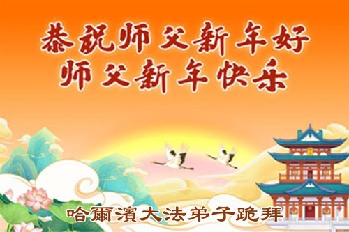 Image for article I praticanti della Falun Dafa della città di Harbin augurano rispettosamente al Maestro Li Hongzhi un felice anno nuovo (121 auguri)