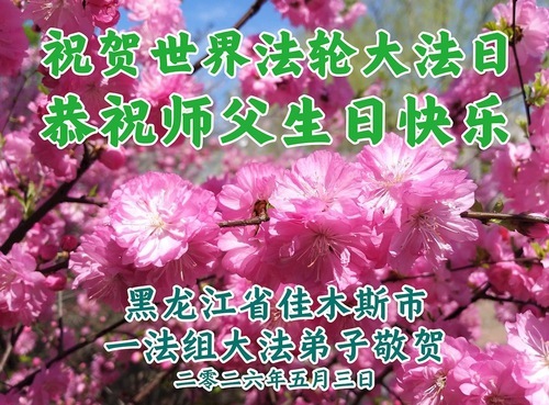 Image for article I praticanti della Falun Dafa della provincia dell’Heilongjiang celebrano la Giornata Mondiale della Falun Dafa (102 auguri)