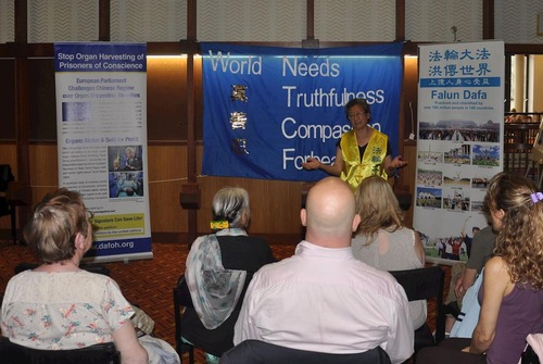 Image for article Scozia, Glasgow: Workshop del Falun Gong 