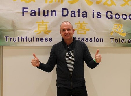 Image for article Danimarca: Felice incontro con il Falun Gong all’Health Expo