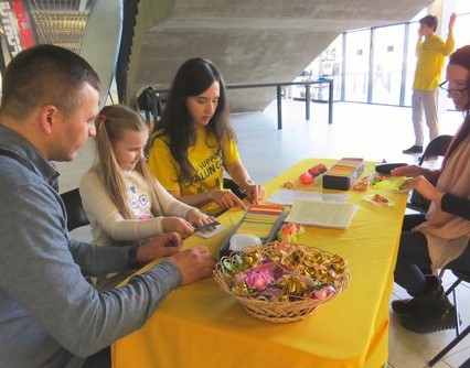Image for article Lituania, Klaipeda: La Falun Dafa alla Fiera del benessere