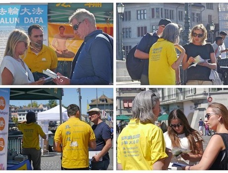 Image for article Svizzera: Petizione per il Falun Gong, 