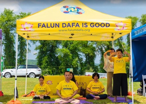 Image for article ​New York: Presentazione del Falun Gong al Victory Cup Polo Match
