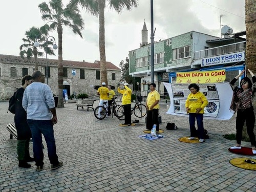 Image for article ​Cipro: presentazione del Falun Gong a Larnaca