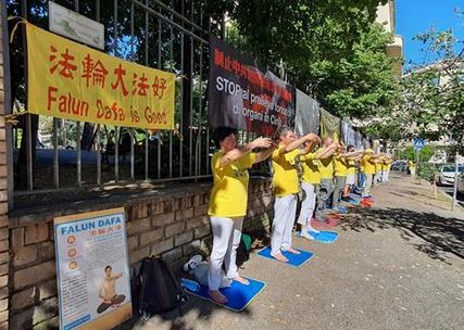 Image for article 20 luglio: Eventi a Roma per chiedere la fine della persecuzione del Falun Gong