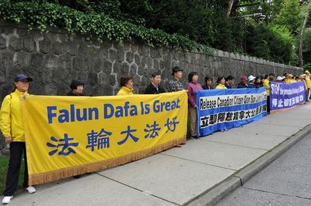 Image for article Vancouver: Manifestazione per chiedere il rilascio della cittadina canadese, praticante del Falun Gong, Sun Qian imprigionata in Cina
