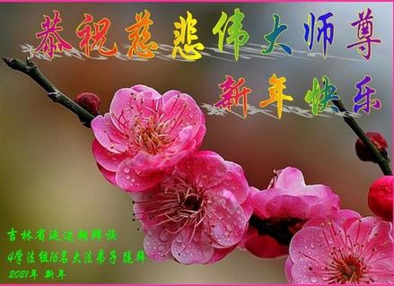 Image for article I praticanti della Falun Dafa di diverse etnie augurano al Maestro Li un felice anno nuovo cinese e ringraziano il Maestro per la salvezza compassionevole 