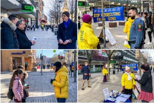 Image for article Svezia: Le attività del Falun Gong a Södertälje ottengono sostegno 