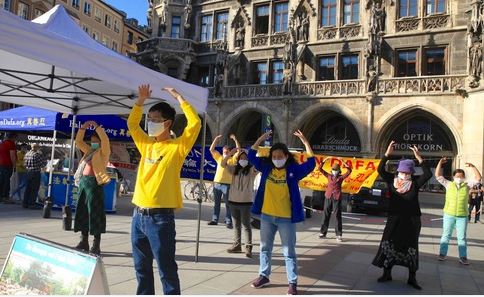 Image for article Monaco, Germania: Gli eventi del Falun Gong continuano durante la pandemia 