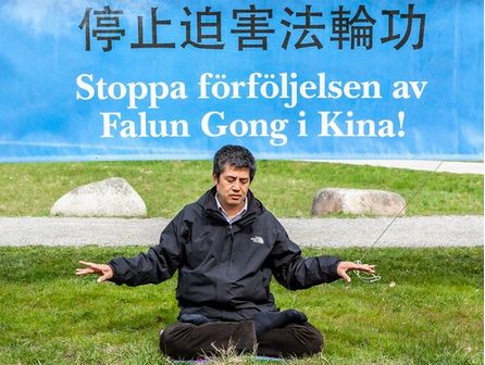 Image for article Stoccolma: I praticanti della Falun Dafa commemorano l'appello del 25 aprile 
