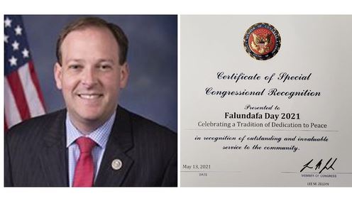 Image for article New York: I membri del Congresso rilasciano un riconoscimento, una proclamazione e una lettera di saluto per celebrare la Giornata Mondiale della Falun Dafa 