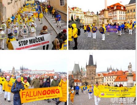 Image for article Praga: I praticanti organizzano eventi per presentare la Falun Dafa al pubblico 