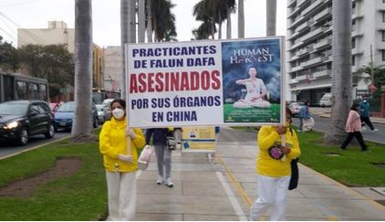 Image for article Perù: I praticanti della Falun Dafa chiedono di porre fine a ventitré anni di persecuzione