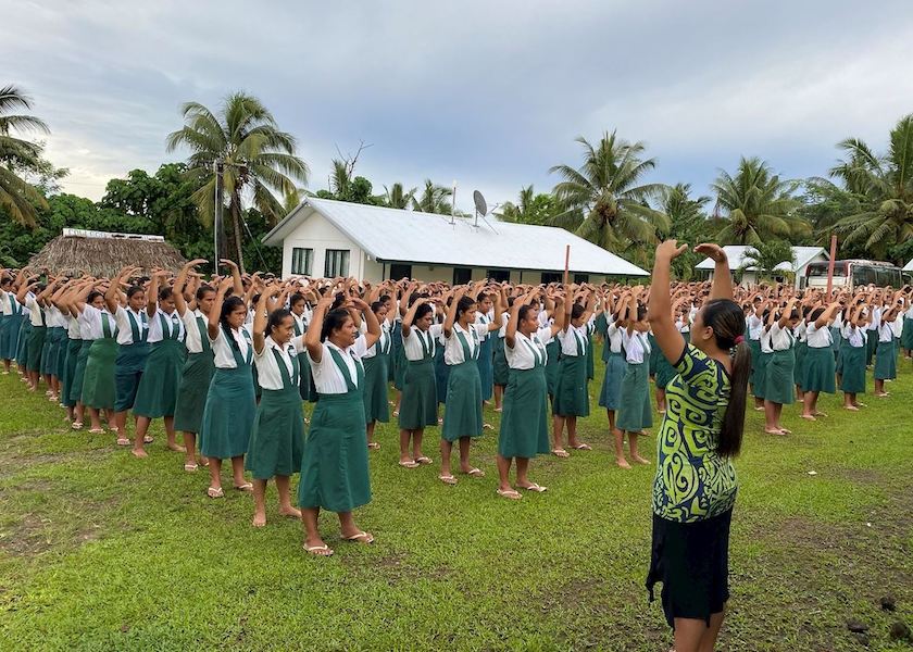Image for article Praticanti della Nuova Zelanda portano la Falun Dafa a Samoa