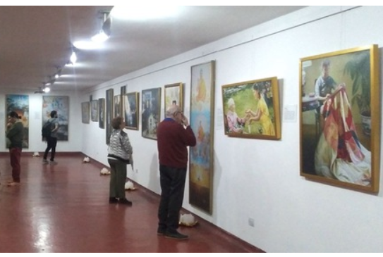Image for article Argentina: Visitatori profondamente colpiti dalla mostra sull’arte di Zhen Shan Ren