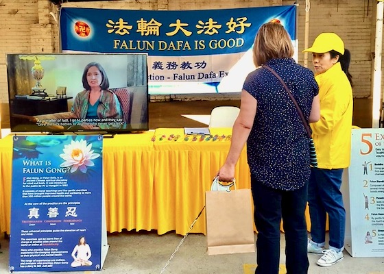 Image for article Sydney: La gente elogia la Falun Dafa per il suo campo energetico puro ed edificante
