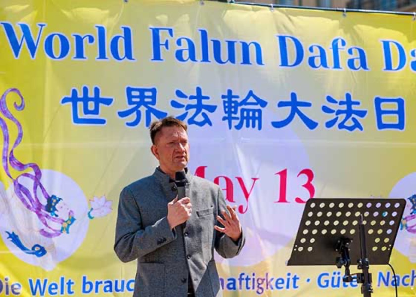 Image for article Berlino, Germania: Membro del Parlamento statale chiede il rilascio dei praticanti del Falun Gong detenuti in Cina