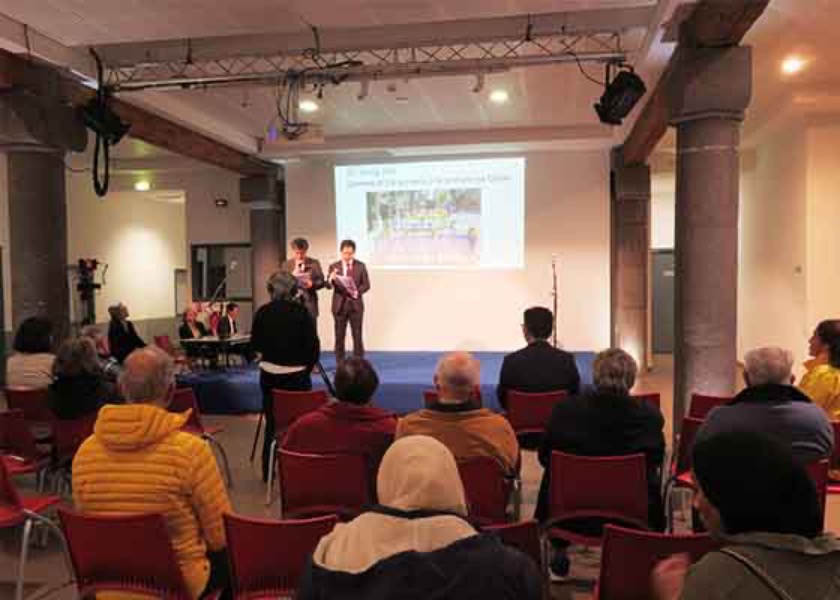 Image for article Francia: Seminario organizzato ad Agde per denunciare la persecuzione della Falun Dafa
