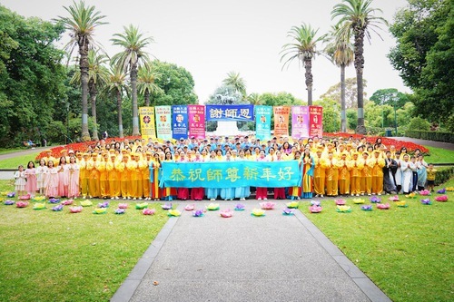 Image for article I praticanti della Falun Dafa di Australia e Nuova Zelanda augurano al Maestro un felice nuovo anno Cinese