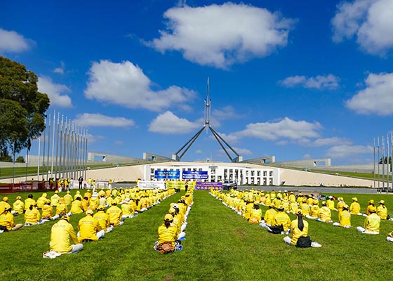 Image for article Australia: Manifestazione a Capital Hill per porre fine alla persecuzione in Cina