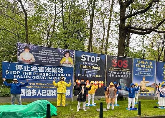 Image for article Paesi Bassi: La gente condanna la persecuzione durante gli eventi in commemorazione dell’Appello pacifico del 25 aprile