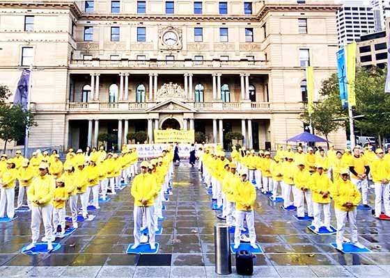 Image for article Sidney, Australia: Celebrazione della Giornata Mondiale della Falun Dafa