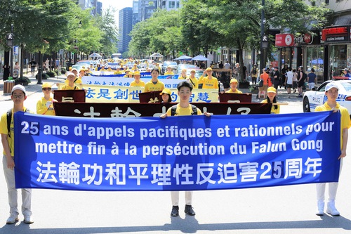 Image for article Montreal, Canada: Marcia e manifestazione espongono la persecuzione del regime cinese che dura da 25 anni