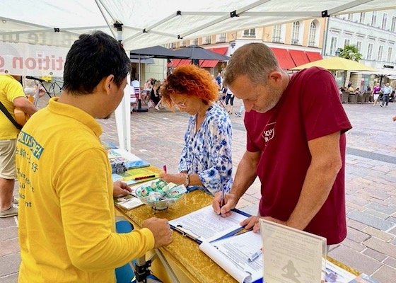 Image for article Austria: Eventi in tre città evidenziano 25 anni di resistenza alla persecuzione del PCC