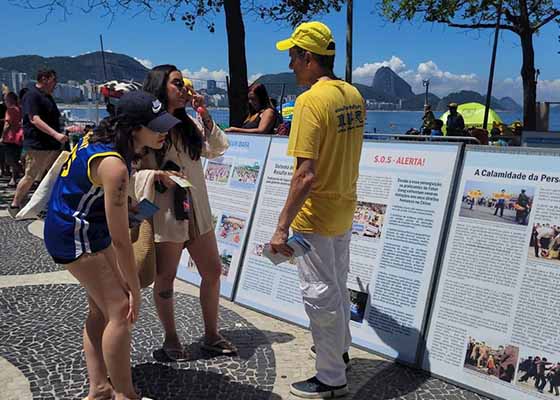 Image for article Brasile: Denunciare la persecuzione della Falun Dafa in Cina durante il vertice del G20