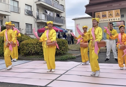 Image for article Kansai, Giappone: La Falun Dafa accolta calorosamente negli eventi comunitari