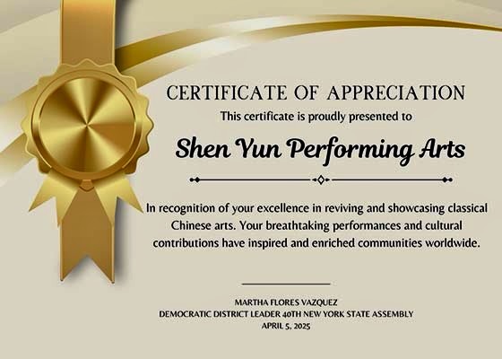 Image for article Leader americani e canadesi plaudono a Shen Yun: “Un apprezzamento della vera cultura cinese”
