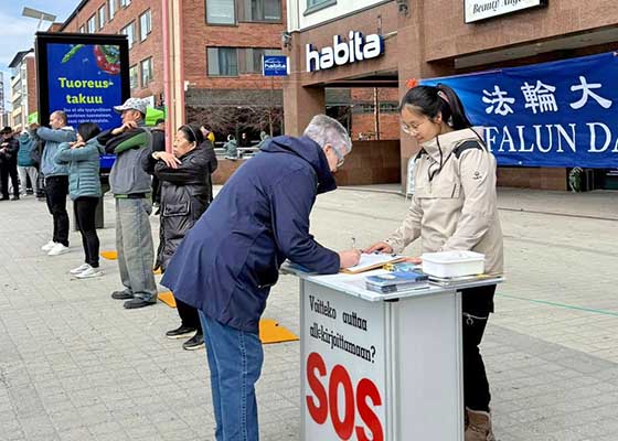 Image for article Finlandia: Una raccolta firme pacifica ottiene il sostegno degli abitanti locali