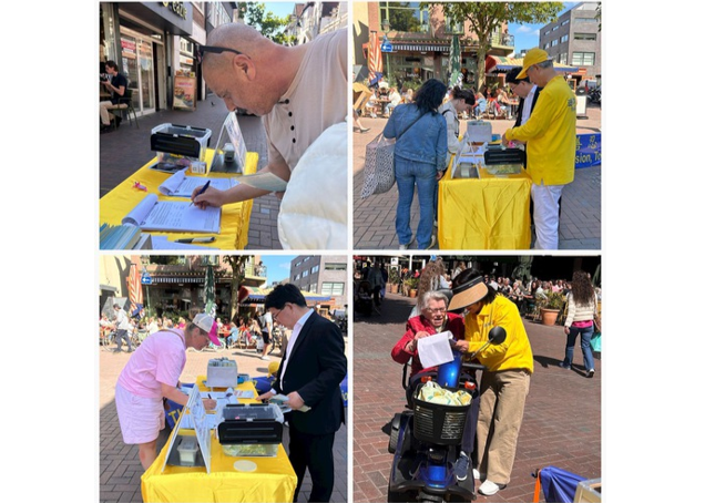 Image for article Paesi Bassi: La gente conosce la Falun Dafa alla Giornata dell'Informazione a Hilversum