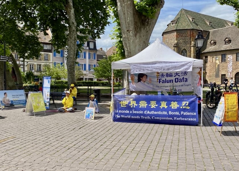 Image for article Francia: Promuovere la Falun Dafa in eventi nella Francia orientale