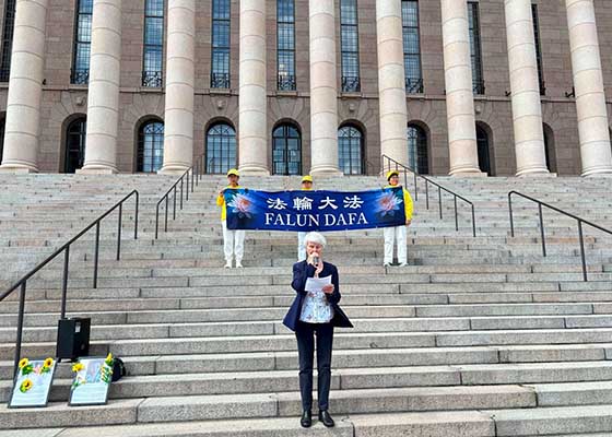 Image for article Manifestazione in Finlandia per porre fine alla persecuzione del PCC