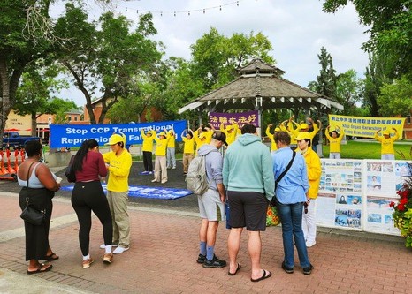 Image for article Edmonton, Canada: Opposizione alla persecuzione decennale della Falun Dafa da parte del Partito Comunista Cinese