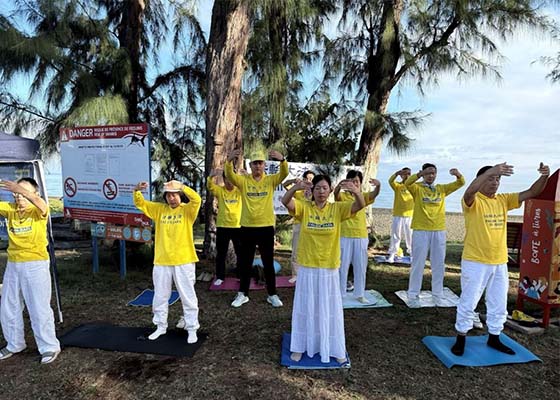 Image for article Francia: Attività svolte in diverse città hanno denunciato i 26 anni di persecuzione del Falun Gong da parte del regime cinese