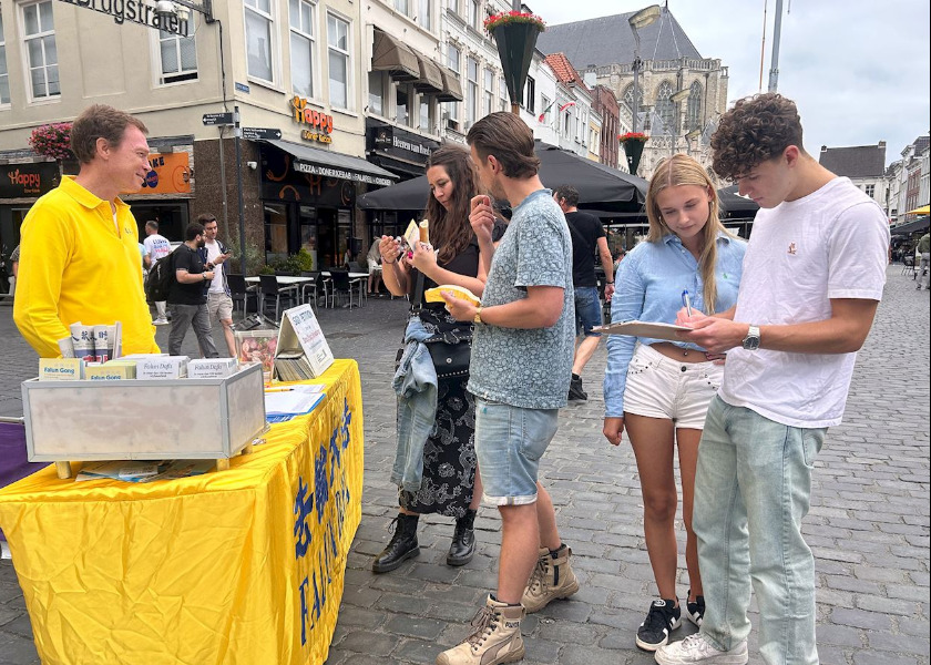 Image for article Paesi Bassi: Giornata informativa a Breda – Sostegno al Falun Gong